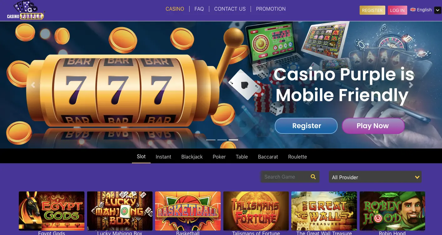 Purple Casino Free Spins and Slot Promotions image 2